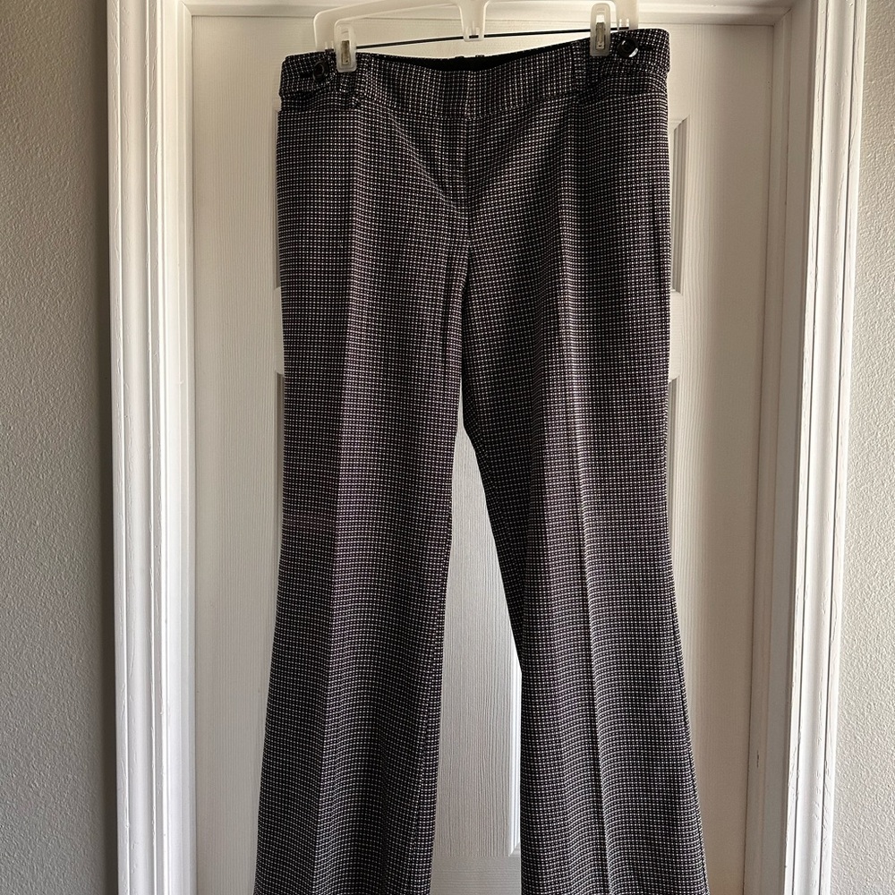 The Limited Black and White Cassidy Fit Pants